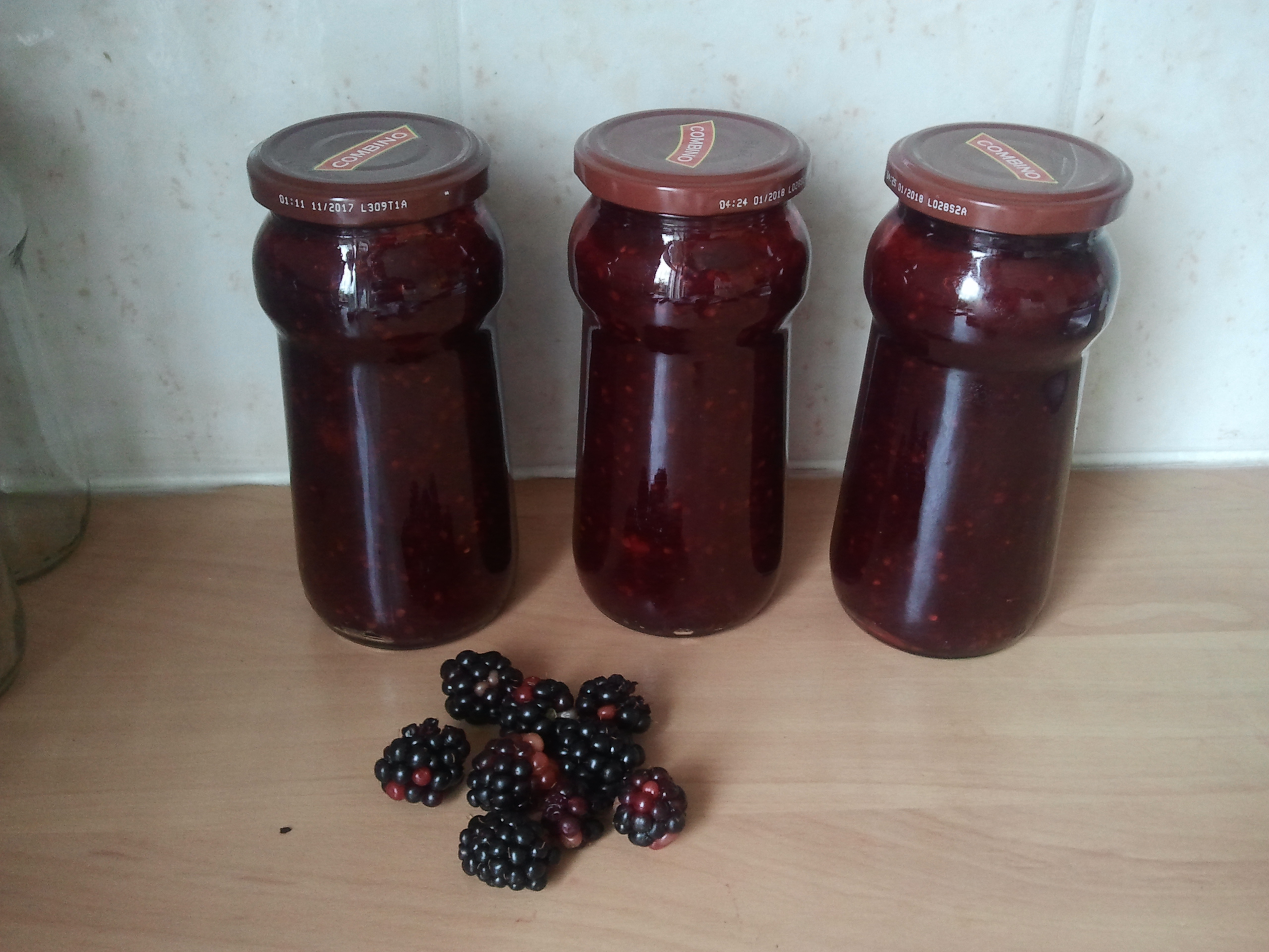 jam from my garden is ready